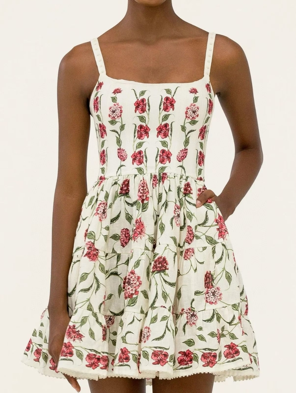 Agua by Agua Bendita Granadilla Quebrada Mini Dress - Picture 2 of 16